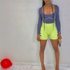 OH POLLY TWO PIECE BIKER SHORT SET